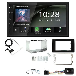 Vauxhall / Opel Movano 2020> 6.8" Wireless CarPlay / Android Auto DAB+ Bluetooth Stereo Upgrade Pack