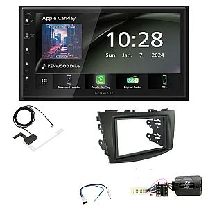 Suzuki Swift 2011-2017 Kenwood 6.8" Wireless CarPlay / Android Auto DAB+ Bluetooth Stereo Upgrade Pack