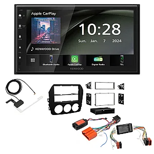 Mazda MX-5 (BOSE Audio) 2009-2015 6.8" Wireless CarPlay / Android Auto DAB+ Bluetooth Stereo Upgrade Pack