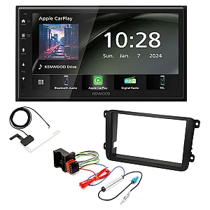 Seat Alhambra, Toledo Kenwood 6.8" Wireless CarPlay / Android Auto DAB+ Bluetooth Stereo Upgrade Pack