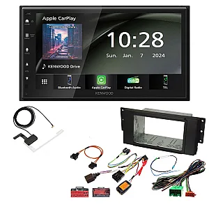 Range Rover Sport, Discovery 3 Kenwood 6.8" Wireless CarPlay / Android Auto DAB+ Bluetooth Stereo Upgrade Pack