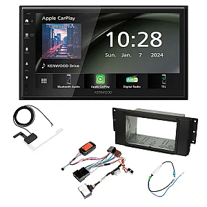 Land Rover Freelander 2016-2014 Kenwood 6.8" Wireless CarPlay / Android Auto, DAB+ Bluetooth Stereo Upgrade Pack