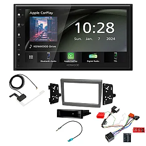 Porsche 911, Boxster, Cayman Kenwood 6.8" Wireless CarPlay / Android Auto DAB+ Bluetooth Stereo Upgrade Pack