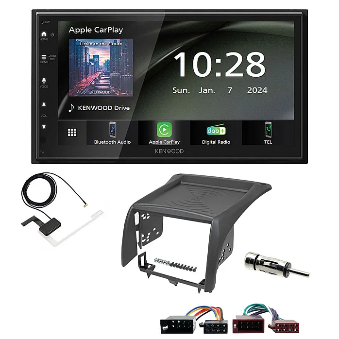 Peugeot Boxer (1994-2006) 6.8" Wireless CarPlay / Android Auto DAB+ Bluetooth Stereo Upgrade Pack
