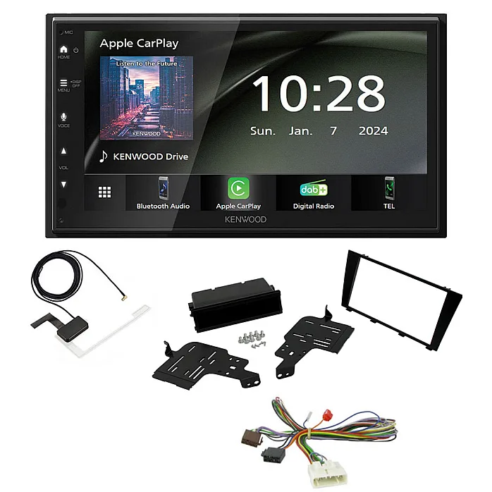 Lexus IS200, IS300 Kenwood 6.8" Wireless CarPlay / Android Auto DAB+ Bluetooth Stereo Upgrade Pack