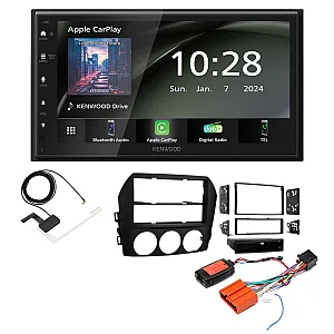 Mazda MX-5 (2005-2009) 6.8" Wireless CarPlay / Android Auto DAB+ Bluetooth Stereo Upgrade Pack