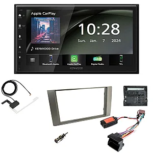 Kenwood 6.8" Wireless CarPlay / Android Auto DAB+ Bluetooth Stereo Upgrade Pack For Ford