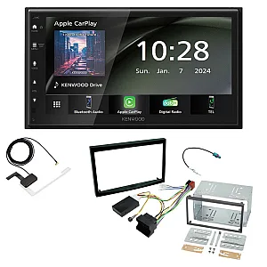 Peugeot Partner II 2008-2018 6.8" Wireless CarPlay / Android Auto DAB+ Bluetooth Stereo Upgrade Pack