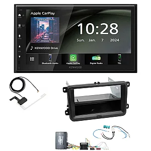 Volkswagen Transporter T5 / T5.1 Kenwood 6.8" Wireless CarPlay / Android Auto DAB+ Bluetooth Stereo Upgrade Pack