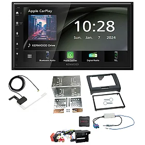 Audi TT 2006 - 2014 Kenwood 6.8" Wireless CarPlay / Android Auto, DAB+ Bluetooth Stereo Upgrade Pack