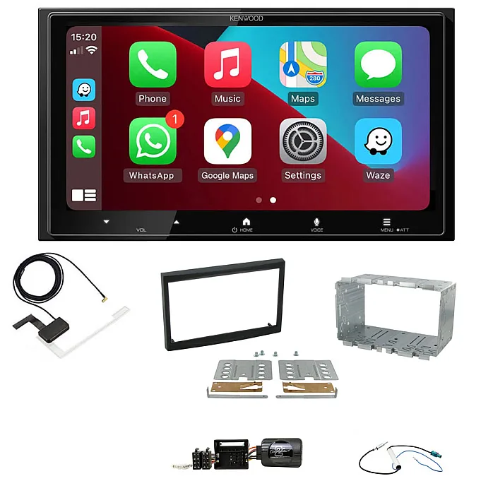 Citroen C2, C3 (2005-2009) 6.8” Wireless CarPlay / Android Auto, Mirroring, DAB+ Stereo Upgrade Pack