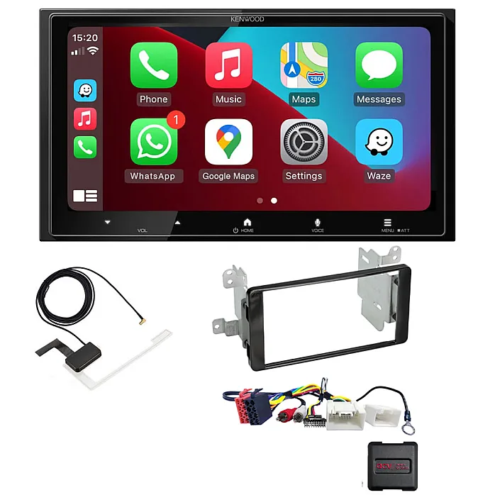 Mitsubishi L200, Triton 2 Kenwood Wireless Apple CarPlay Stereo Upgrade Kit