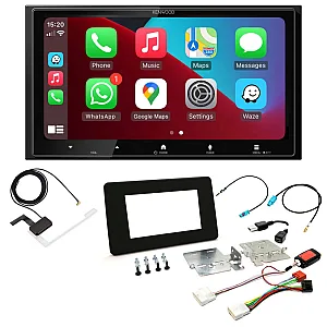 Vauxhall Movano 2020 - 2021 Kenwood 6.8” Wireless CarPlay / Android Auto, Mirroring, DAB+ Stereo Upgrade Pack