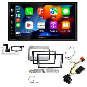 Vauxhall Corsa D (2006-2014) Kenwood DMX7525DABS CarPlay Android Stereo Upgrade Kit