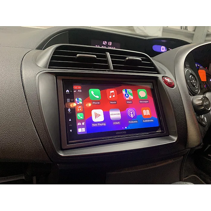 Honda Civic (2006-2011) Kenwood Wireless Apple CarPlay Android Auto Stereo Upgrade Kit