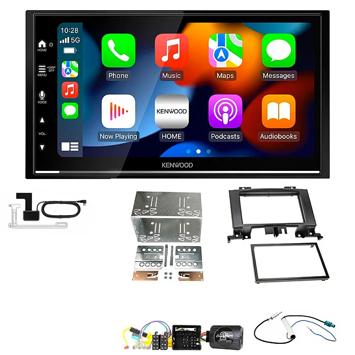 VW Crafter (2014-2017) Kenwood DMX7525DABS CarPlay Android Stereo Upgrade Kit