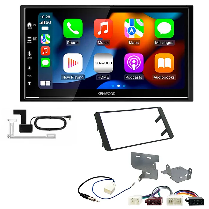 Toyota GT86 (2012-2021) Kenwood DMX7525DABS Wireless Apple CarPlay Stereo Upgrade Kit