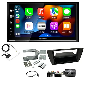 Jaguar S-Type, X-Type Kenwood DMX7525DABS Double Din Car Stereo Upgrade Kit