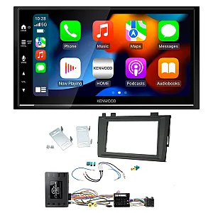 VW Transporter T6.1 2019> Kenwood Wireless CarPlay / Android Auto DAB Stereo Upgrade Kit