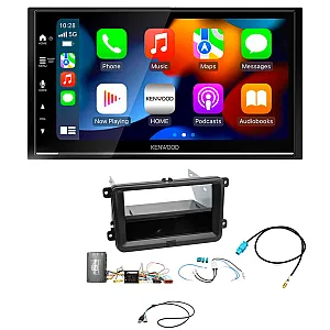 VW T6 2015-2019 Kenwood Apple CarPlay Android Auto Stereo Upgrade Pack