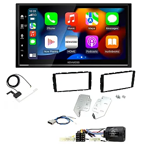 Nissan Juke (2014-2019) Kenwood DMX7525DABS Wireless CarPlay Android Stereo Upgrade Pack