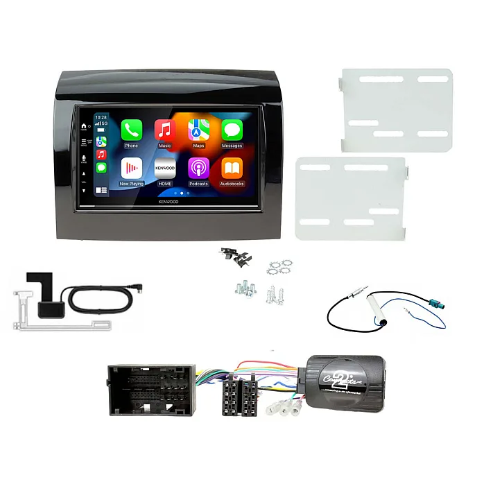 Peugeot Boxer 2014+ Kenwood DMX7525DABS CarPlay Android Auto Stereo Upgrade Kit