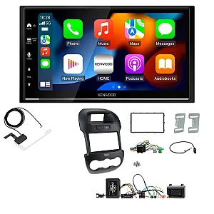 Ford Ranger Kenwood DMX7525DABS Wireless Apple CarPlay Android Auto DAB Stereo Upgrade Kit