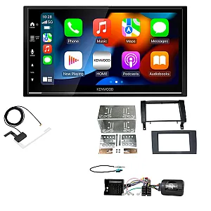 Mercedes SLK R171 (2004-2011) Kenwood DMX7525DABS Double Din Stereo Upgrade Kit