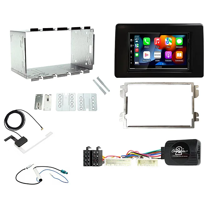 Renault Master 2020> Kenwood DMX7525DABS Wireless Apple CarPlay Stereo Upgrade Kit