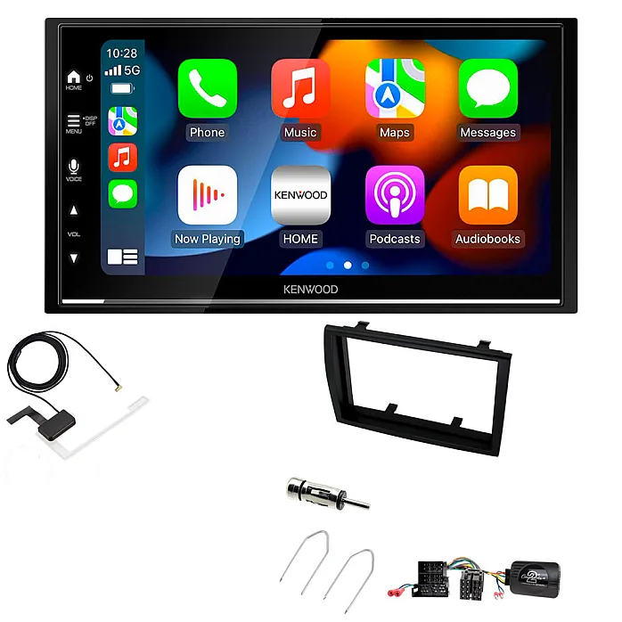 Fiat Ducato (2015-2020) Kenwood DMX7525DABS Double Din Car Stereo Upgrade Kit