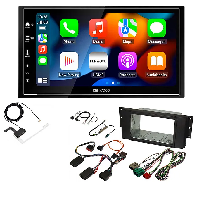 Land Rover Discovery, Range Rover Kenwood DMX7525DABS Car Stereo Upgrade Kit