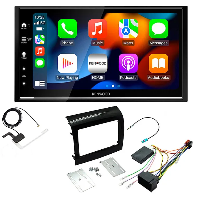 Peugeot Boxer Kenwood Wireless Apple CarPlay Android Auto DAB Stereo Upgrade Kit