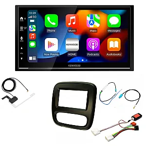 Fiat Talento (2016-2022) STANDARD RADIO Kenwood DMX7525DABS Car Stereo Upgrade Kit
