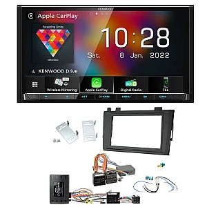 VW Transporter T6.1 2019> Kenwood CarPlay Android Auto Digital Media AV Receiver Bluetooth DAB+ Stereo Upgrade Kit