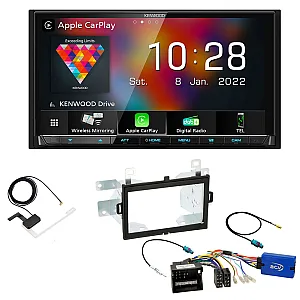 Mercedes Sprinter 2019-2023 Kenwood CarPlay / Android Auto Digital Media AV Receiver Bluetooth DAB+ Stereo Upgrade Kit