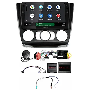 BMW 1 Series (E81, E82, E87, E88) 2007-2013 Manual AC Kenwood 9" Wireless CarPlay / Android Auto, Mirroring Screen, Bluetooth Stereo Pack