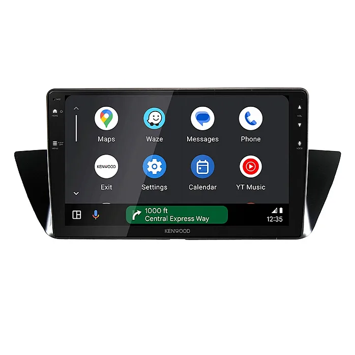 BMW X1 (E84) 2010-2014 Kenwood 9" Wireless CarPlay / Android Auto, Mirroring Screen, Bluetooth Stereo Pack