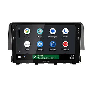 Honda Civic 2016> Kenwood 9" Wireless CarPlay / Android Auto Mirroring Screen Stereo Pack