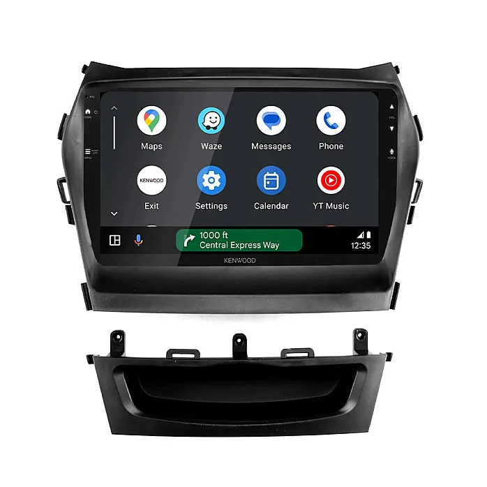 Hyundai Santa Fe, IX45 2012> Kenwood DMX80AXS 9" Wireless CarPlay / Android Auto Mirroring Screen Stereo Pack