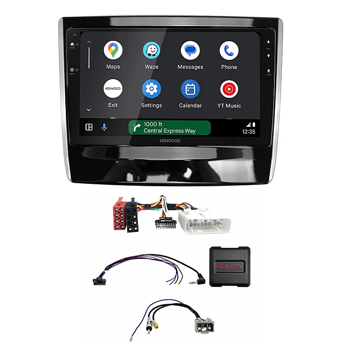 Isuzu D-Max 2020-2024 Kenwood DMX80AXS 9" Wireless CarPlay / Android Auto Mirroring Screen Stereo Pack