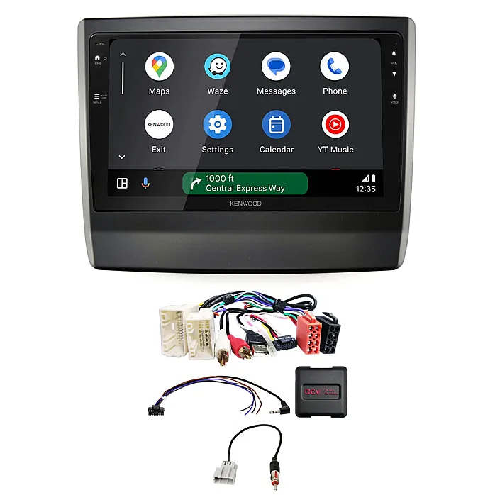 Isuzu D-Max 2020-2024 Kenwood DMX80AXS 9" Wireless Apple CarPlay / Android Auto Mirroring Screen Stereo Pack
