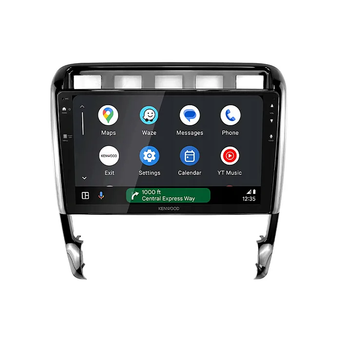 Porsche Cayenne 2009 Onwards Kenwood DMX80AXS 9" Wireless CarPlay / Android Auto Mirroring Screen Stereo Pack