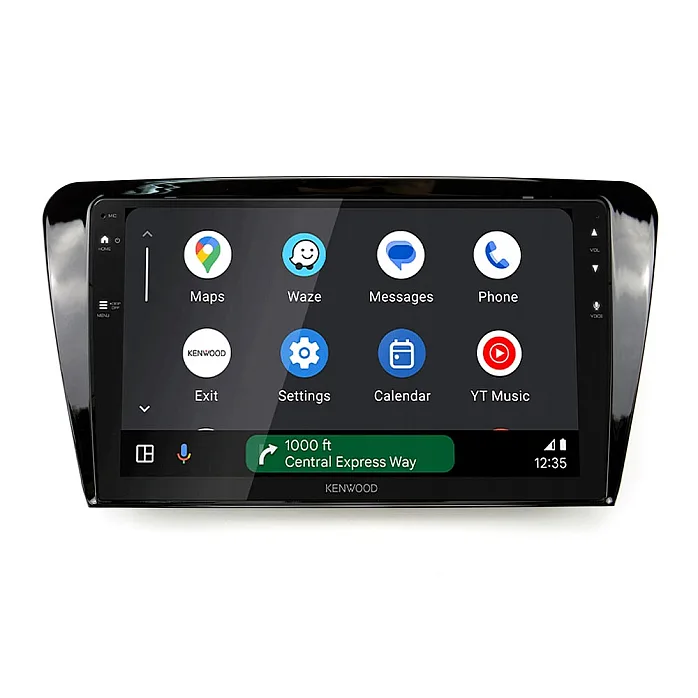 Skoda Octavia 2013> Kenwood 9" Wireless CarPlay / Android Auto, Mirroring Screen, Bluetooth Stereo Pack