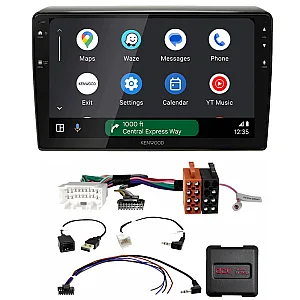 Suzuki Swift AZ (2017-2024) Kenwood 9" Wireless CarPlay / Android Auto Mirroring Screen Stereo Pack