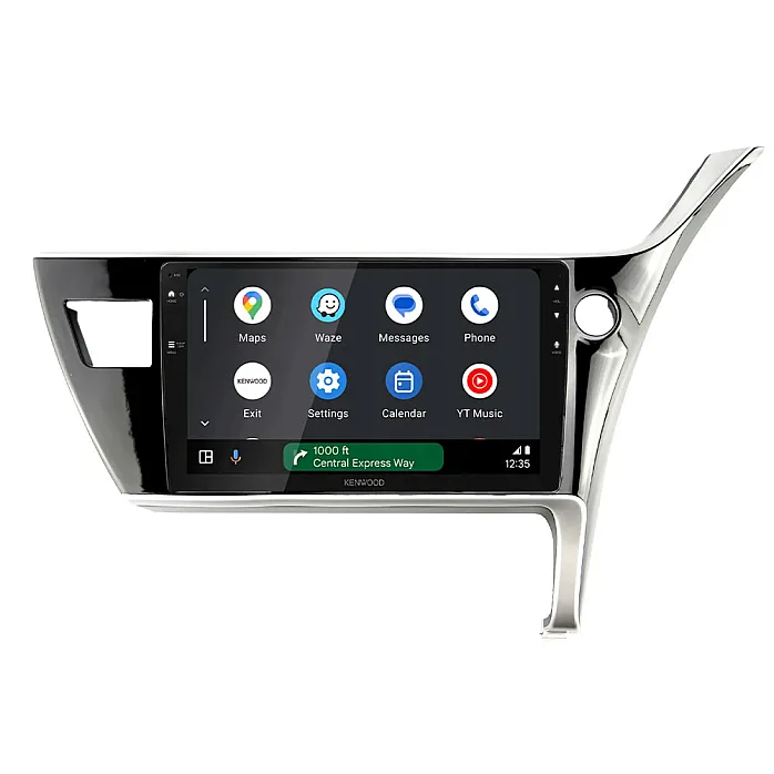 Toyota Corolla (RHD) 2017> Kenwood 9" Wireless CarPlay / Android Auto Mirroring Screen Stereo Pack