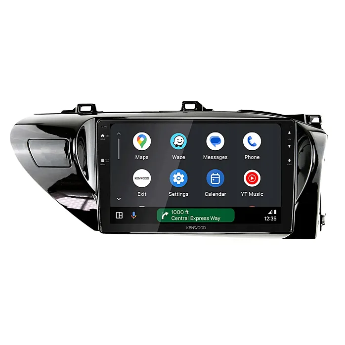 Toyota Hilux 2015> Kenwood 9" Wireless CarPlay / Android Auto Mirroring Screen Stereo Pack