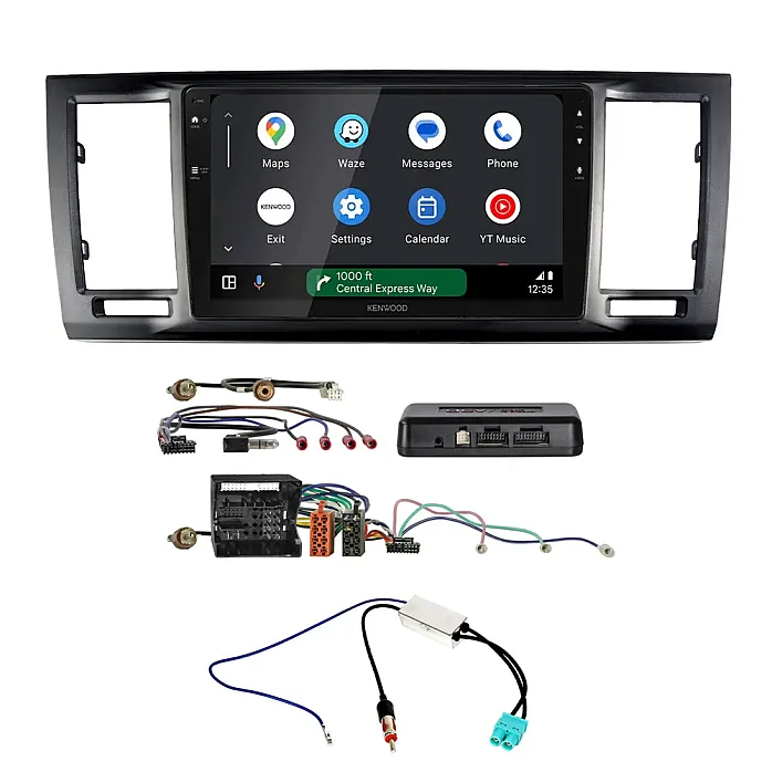 Volkswagen Caravelle T6 (2015-2020) Kenwood 9" Wireless CarPlay / Android Auto Mirroring Screen Stereo Pack