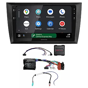 Volkswagen Golf 6 2008-2012 Kenwood 9" Wireless CarPlay / Android Auto Mirroring Screen Stereo Pack