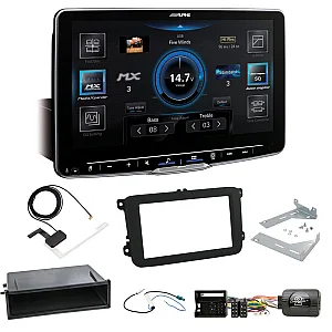 VW Transporter T5 / T5.1 (2009-2015) ALPINE Halo 9" Digital Radio Apple Carplay / Android Auto DAB USB Upgrade Kit