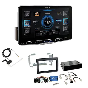 Fiat Ducato 2014-2021 ALPINE Halo 9" Digital Radio Apple Carplay / Android Auto DAB USB Upgrade Kit